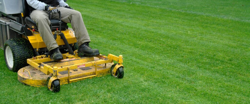 lawn mower commercial grounds maintenance