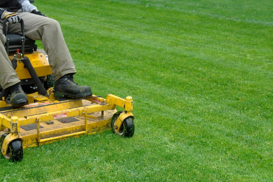 lawn mower commercial grounds maintenance